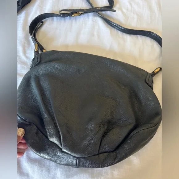 Marc by Marc Jacobs Classic Q Natasha Black Leather Crossbody Bag - Picture 5 of 15